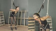 bondage video videos gagged girl-next-door pics