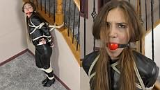 bondage video videos gagged girl-next-door pics