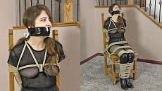 bondage video videos gagged girl-next-door photos